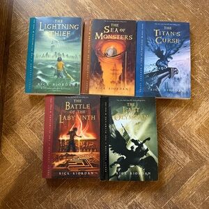 Rick Riordan Percy Jackson Books